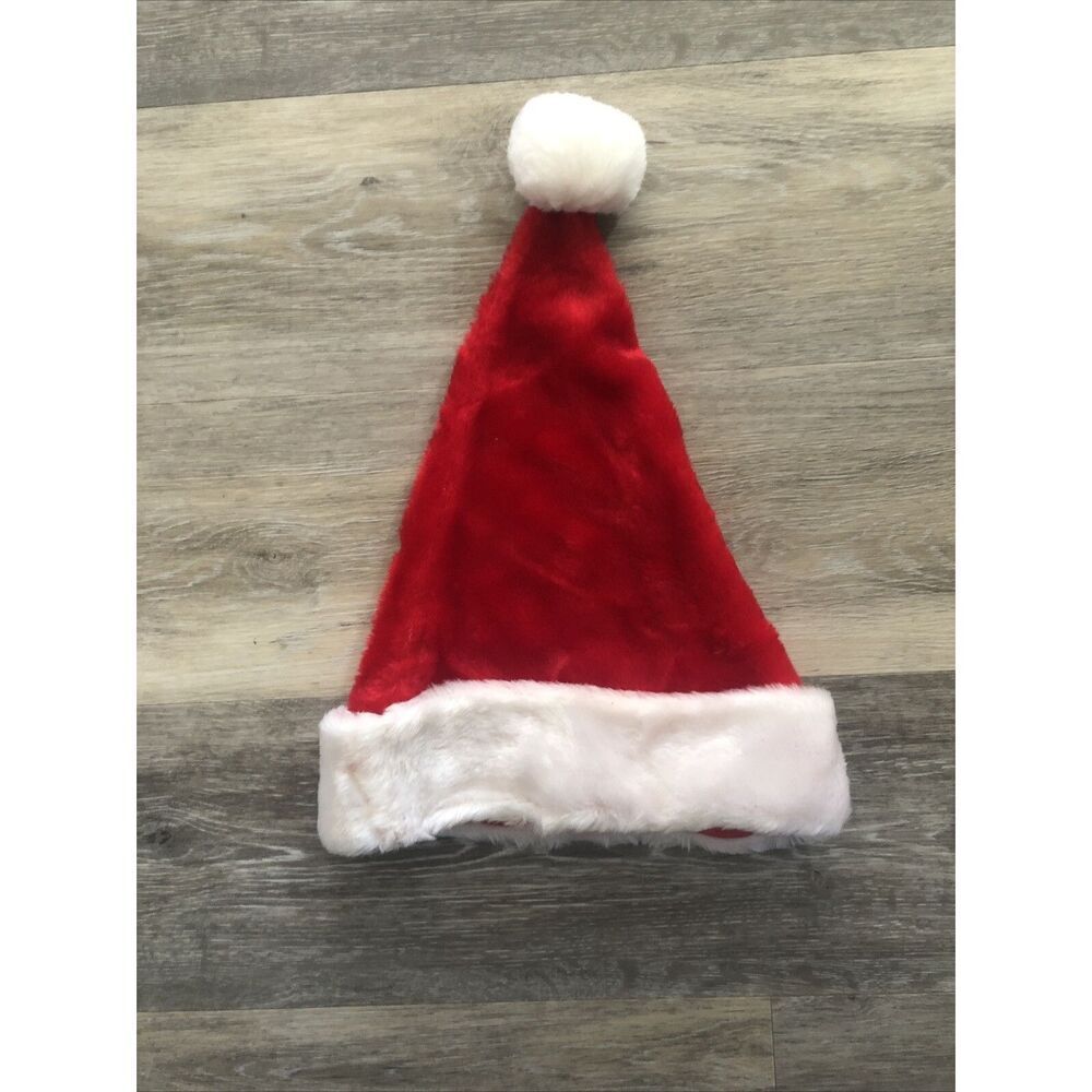 Santa Clause Hat Size LARGE . Merry Christmas Santa Hat
